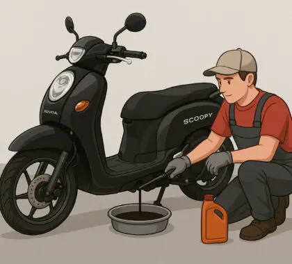 Jenis Oli yang Perlu Diganti untuk Honda Scoopy – Cewek Wajib Tahu!